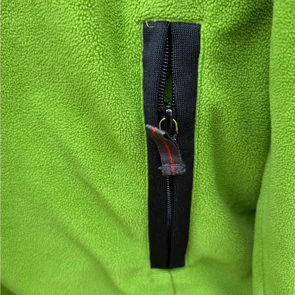 St. John's Bay Men's XL Lime Green Quarter Zip Pullover - Picture 6 of 11